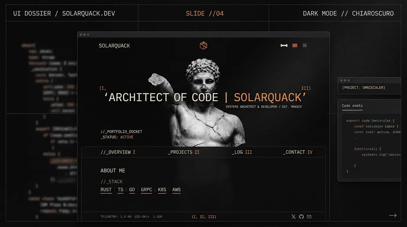 Solarquack — Classical Marble Dossier
